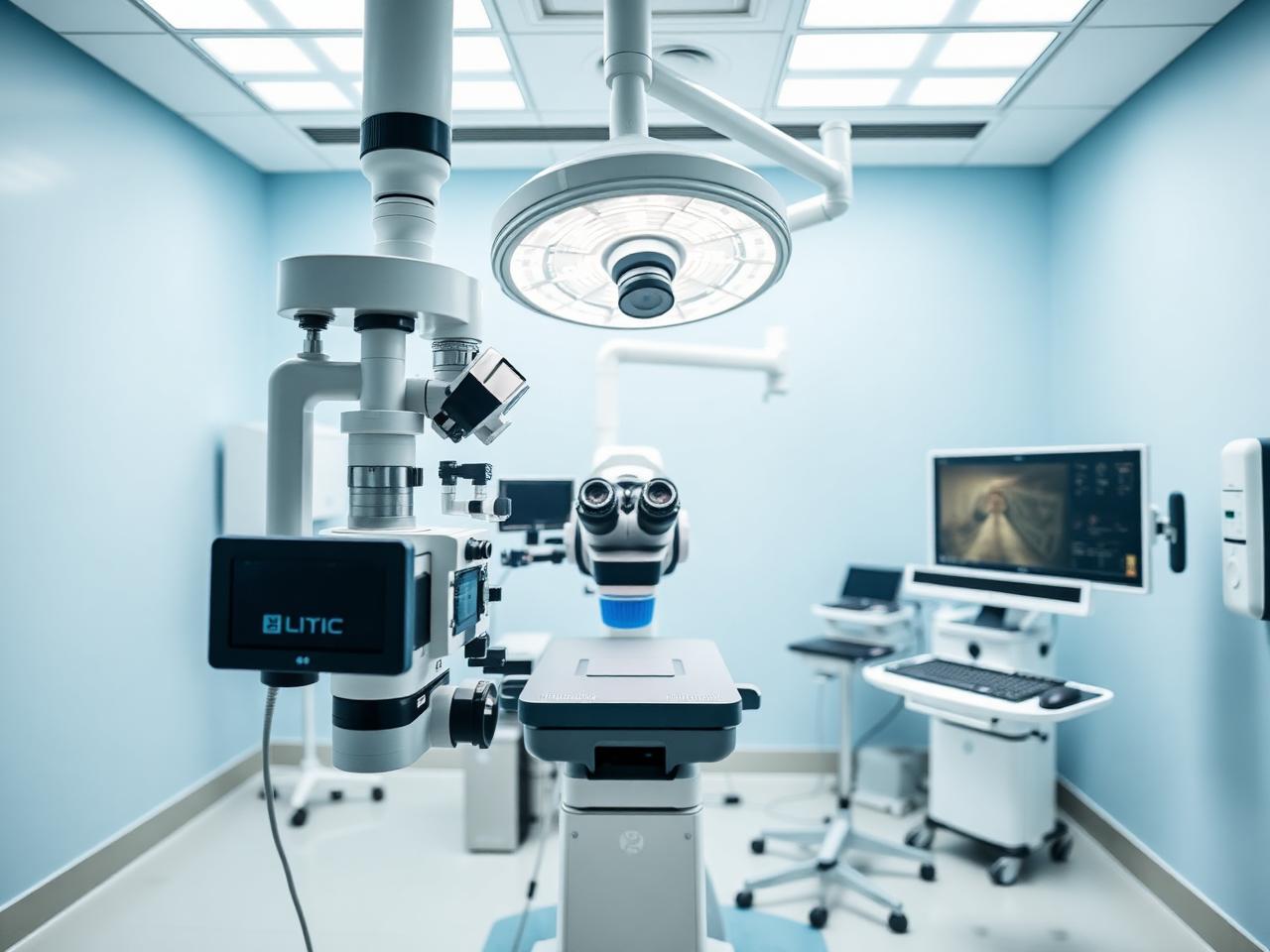 Modern ophthalmology operation theatre at Prime Vision Eye Hospitals