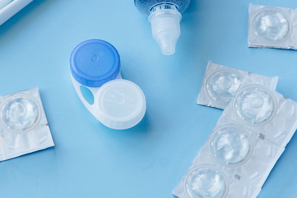 Contact lens solution and eye care products used in dry eye treatment